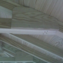 wooden 12 by 16 foot oval gazebo ceiling