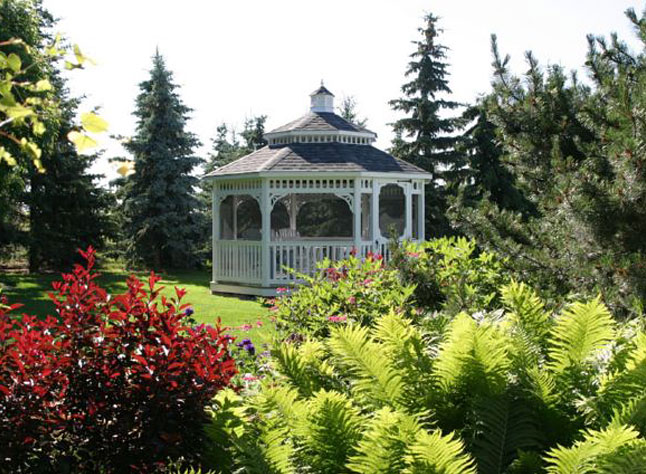 14 foot vinyl octagon gazebo