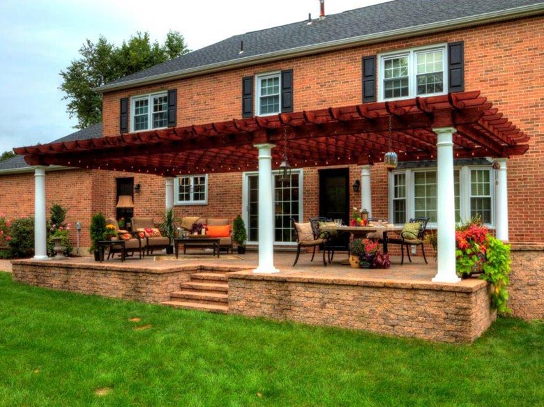 vinyl artistan pergola