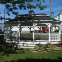 vinyl 14 by 24 foot oval gazebo