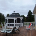 vinyl 16 foot octagon gazebo