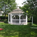 vinyl 16 foot octagon gazebo