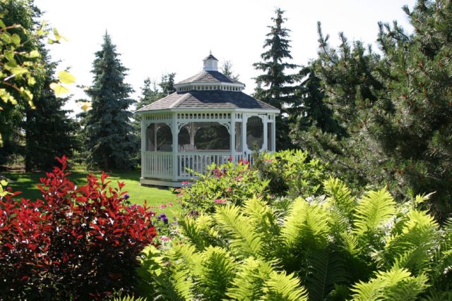 vinyl 14 foot octagon gazebo