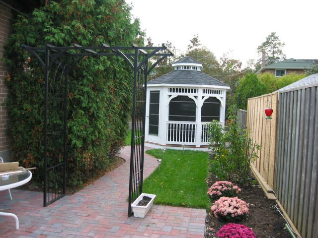 vinyl 16 foot octagon gazebo