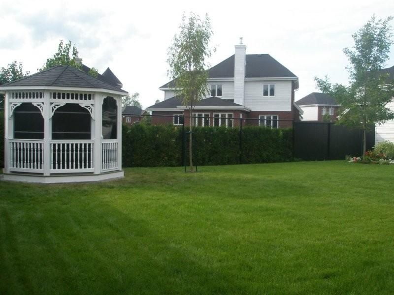 vinyl 12 foot octagon gazebo