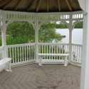 vinyl 12 foot octagon gazebo ceiling