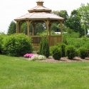 wooden 12 foot octagon gazebo