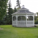 vinyl 14 foot octagon gazebo