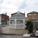 vinyl 16 foot octagon gazebo