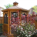 8 foot wooden octagon gazebo