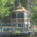 wooden 12 foot octagon gazebo