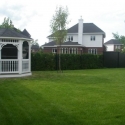 vinyl 12 foot octagon gazebo