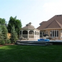 vinyl 12 by 20 foot oval gazebo