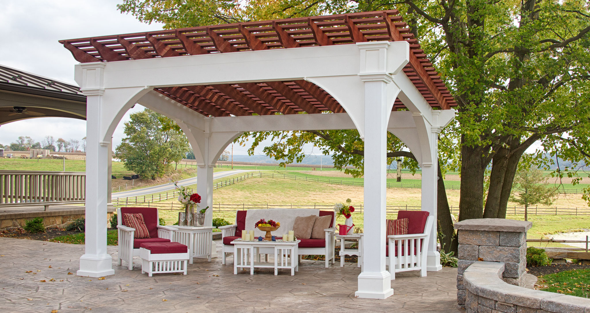 Arcadian pergola