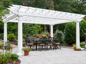 12 by 16 foot artisan pergola